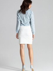 Женская юбка Lenitif 131228, белая цена и информация | Юбки | pigu.lt