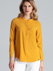 Блузка женская Figl, желтая цена и информация | Женские блузки, рубашки | pigu.lt