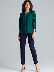 Женская блузка Lenitif, зеленая цена и информация | Женские блузки, рубашки | pigu.lt