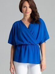 Женская блузка Lenitif 135849, синяя цена и информация | Женские блузки, рубашки | pigu.lt
