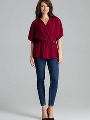 Женская блузка Lenitif 135850, красная цена и информация | Женские блузки, рубашки | pigu.lt
