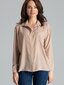 Marškiniai moterims Lenitif 135870, smėlio spalvos kaina ir informacija | Palaidinės, marškiniai moterims | pigu.lt