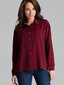 Marškiniai moterims Lenitif 135872, raudoni цена и информация | Palaidinės, marškiniai moterims | pigu.lt