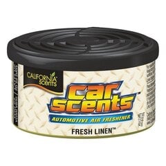 Освежитель воздуха для автомобилей California Scents Fresh Linen Жвачка цена и информация | Освежители воздуха для салона | pigu.lt