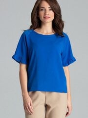 Женская блузка Lenitif 135904, синяя цена и информация | Женские блузки, рубашки | pigu.lt