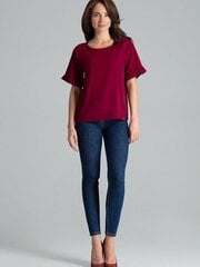 Женская блузка Lenitif 135905, красная цена и информация | Женские блузки, рубашки | pigu.lt
