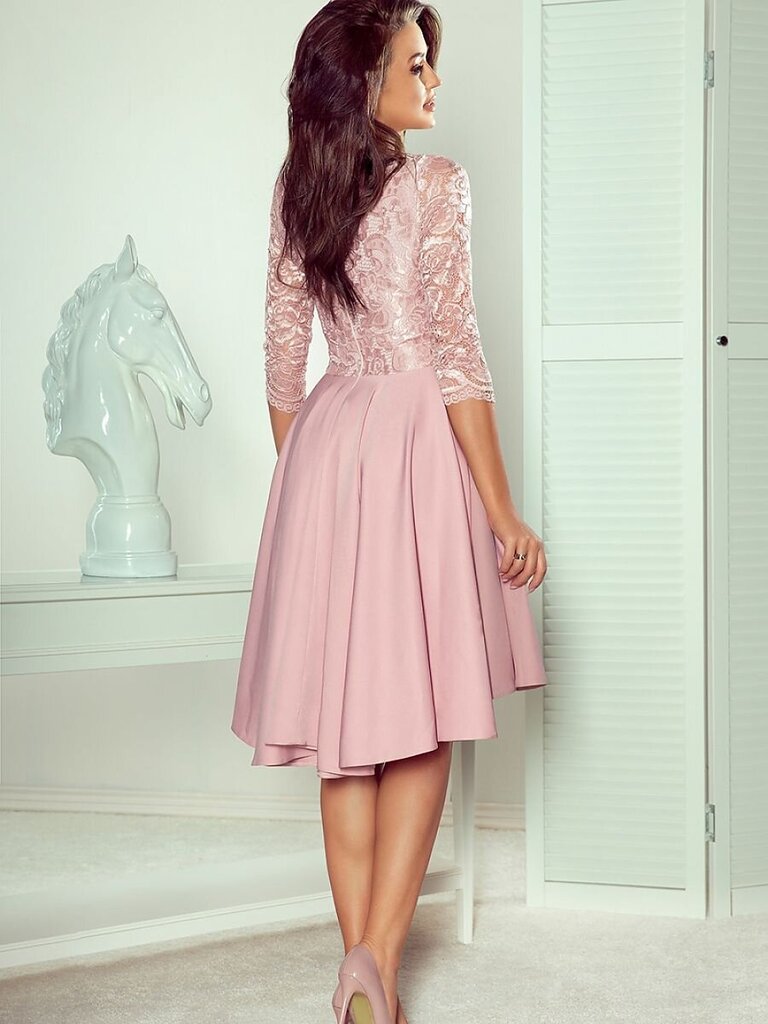 Vakarinė suknelė moterims Numoco, rožinė kaina ir informacija | Suknelės | pigu.lt