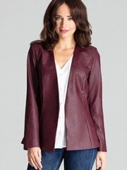 Женский пиджак Lenitif 139333, красный цена и информация | Женские пиджаки | pigu.lt