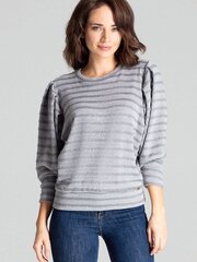Женская блузка Lenitif, серая цена и информация | Женские блузки, рубашки | pigu.lt