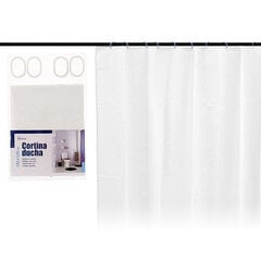 Dušo užuolaidos, balta,180 x 180 cm цена и информация | Аксессуары для ванной комнаты | pigu.lt