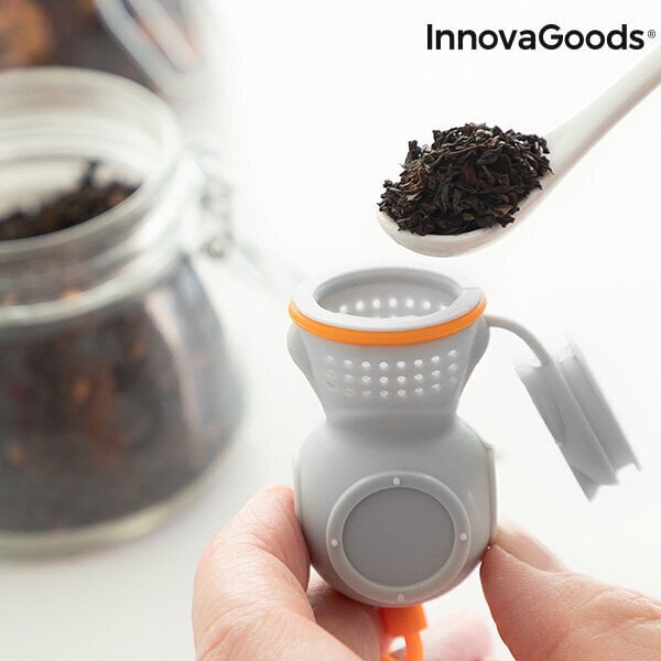 InnovaGoods silikoninis arbatos sietelis Diver·t kaina ir informacija | Virtuvės įrankiai | pigu.lt