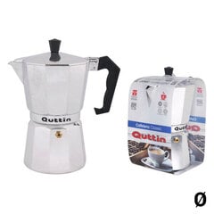 Itališkas kavinukas Quttin, aliuminis kaina ir informacija | Kavinukai, virduliai | pigu.lt