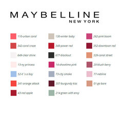 nagų lakas Color Show Maybelline kaina ir informacija | Manikiūro, pedikiūro priemonės | pigu.lt