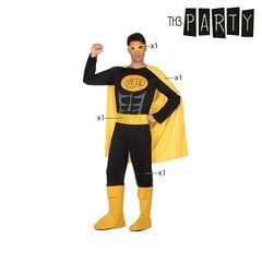 Kostumas suaugusiems Super-herojus Juoda цена и информация | Карнавальные костюмы | pigu.lt