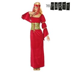 Kostumas suaugusiems Viduramžių dama Raudona kaina ir informacija | Karnavaliniai kostiumai | pigu.lt