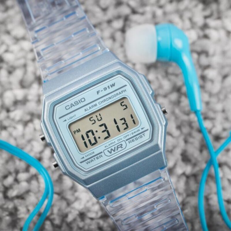 Moteriškas laikrodis Casio F-91WS-2EF цена и информация | Moteriški laikrodžiai | pigu.lt