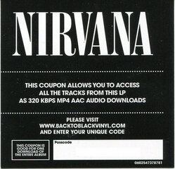 Vinilinė plokštelė NIRVANA "Nirvana" kaina ir informacija | Vinilinės plokštelės, CD, DVD | pigu.lt