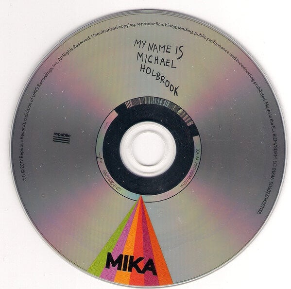 my name is michael holbrook cd - MIKA