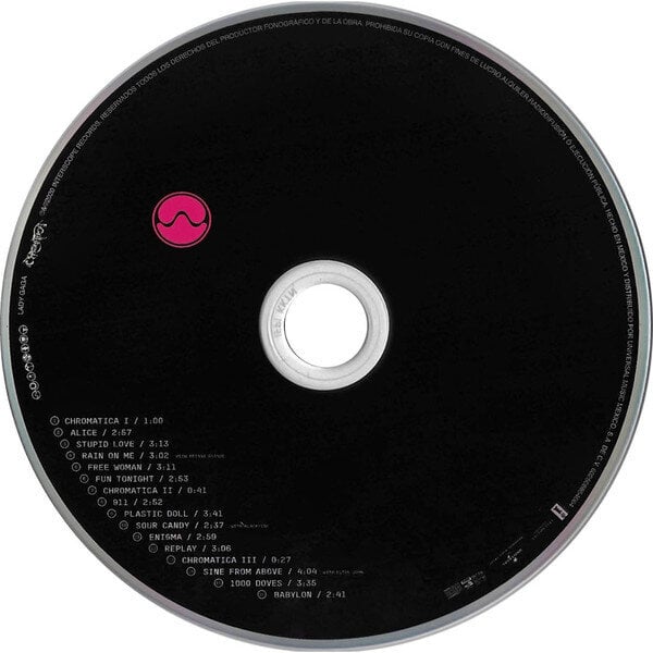 Lady Gaga - Chromatica, CD, Digital Audio Compact Disc kaina ir informacija | Vinilinės plokštelės, CD, DVD | pigu.lt