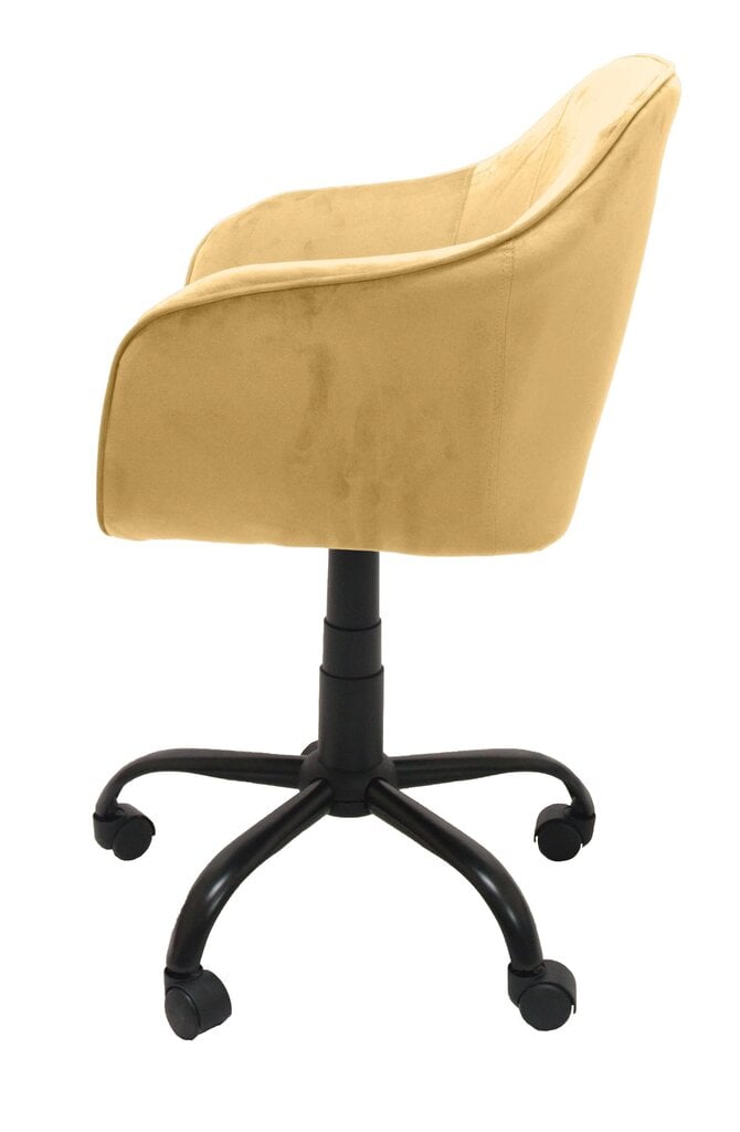 Biuro kėdė Marlin, geltona kaina ir informacija | Biuro kėdės | pigu.lt
