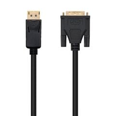Nanocable кабель DisplayPort į DVI 10.15.4502, 2м цена и информация | Кабели и провода | pigu.lt