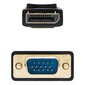 DisplayPort – VGA adapteris Nanocable 10.15.4402, 2m цена и информация | Kabeliai ir laidai | pigu.lt