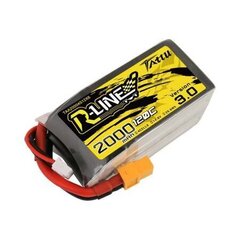 Аккумулятор Tattu R-Line Version 3.0 2000mAh 14.8V 120C 4S1P XT60 цена и информация | Смарттехника и аксессуары | pigu.lt