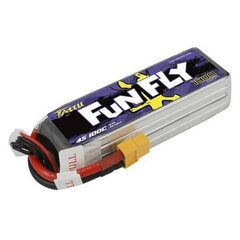 Аккумулятор Tattu Funfly 1800 мАч 14.8В 100C 4S1P XT60 цена и информация | Смарттехника и аксессуары | pigu.lt