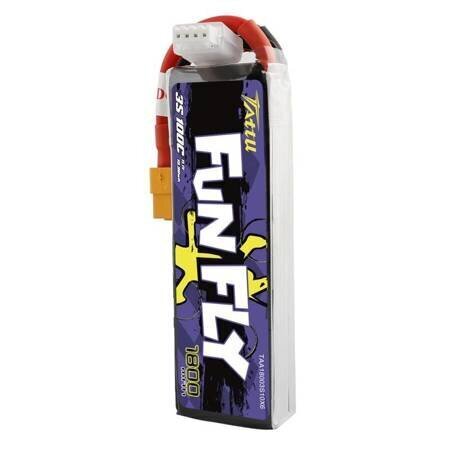 Akum Tattu Funfly 1800mAh 11,1V 100C 3S1P XT60 kaina ir informacija | Išmanioji technika ir priedai | pigu.lt