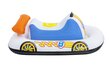 Pripučiamas plaustas vaikams Bestway Sports Car, 110x75 cm, baltas kaina ir informacija | Pripučiamos ir paplūdimio prekės | pigu.lt