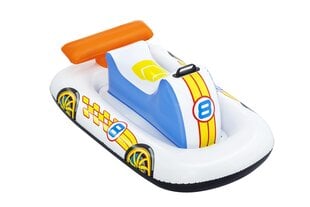 Надувной детский плот Bestway Sports Car, 110x75 см, белый цена и информация | Надувные и пляжные товары | pigu.lt