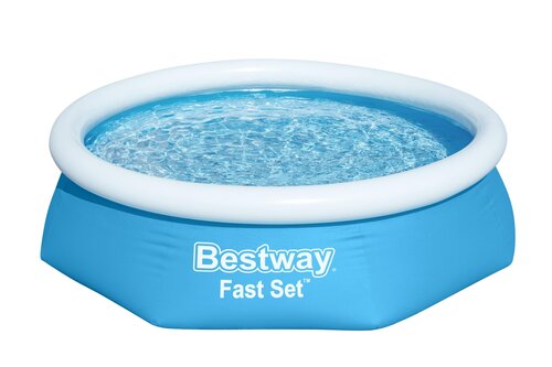 Бассейн Bestway Fast Set, 244x61 см, с фильтром цена и информация | Бассейны | pigu.lt