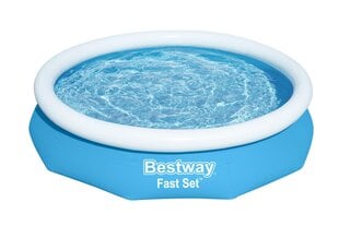 Бассейн Bestway Fast Set, 305x66 см, без фильтра цена и информация | Бассейны | pigu.lt