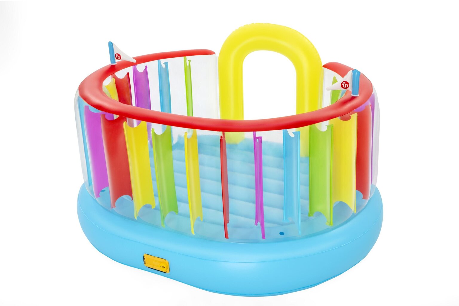 Pripučiamas batutas Fisher Price Bouncetopia, 226x175x138 cm kaina ir informacija | Pripučiamos ir paplūdimio prekės | pigu.lt