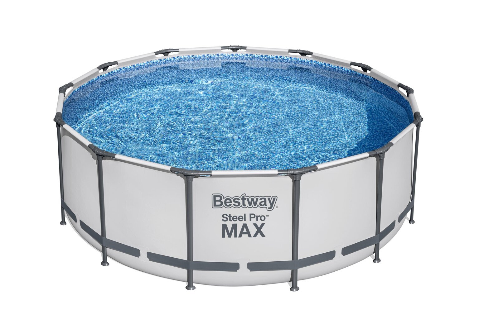 Karkasinis baseinas Bestway Steel Pro Max 396x122 cm, su filtru kaina ir informacija | Baseinai | pigu.lt