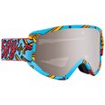 Детские лыжные очки Spy Optic Crusher Elite Junior, Pizza French Fries, синие