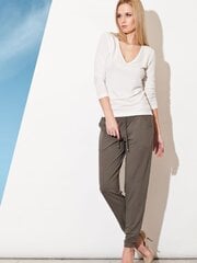 Женские брюки Figl 29399, зеленые цена и информация | Брюки женские Kinga, коричневого цвета | pigu.lt