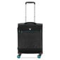 Mažas lagaminas rankiniam bagažui Roncato 4R Crosslite, juodas цена и информация | Lagaminai, kelioniniai krepšiai | pigu.lt