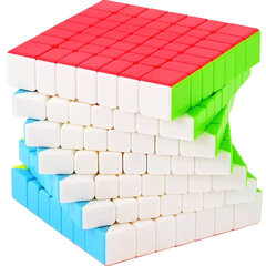 Головоломка кубик Рубика 7х7, без наклеек, рубик цена и информация | Настольные игры, головоломки | pigu.lt