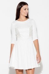 Vakarinė suknelė moterims Katrus, balta kaina ir informacija | Suknelės | pigu.lt