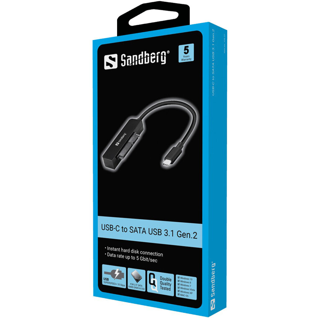 Sandberg 136-37 цена и информация | Adapteriai, USB šakotuvai | pigu.lt