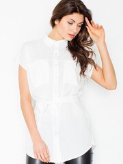 Marškiniai moterims Figl 57416, balti kaina ir informacija | Palaidinės, marškiniai moterims | pigu.lt