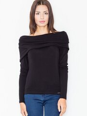 Блузка для женщин Figl 60721, черная цена и информация | Женские блузки, рубашки | pigu.lt