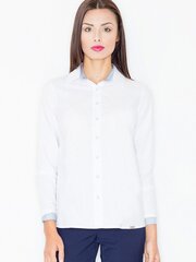 Marškiniai moterims Figl 61519, balti kaina ir informacija | Palaidinės, marškiniai moterims | pigu.lt
