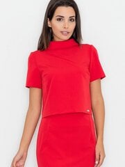 Женская блузка Figl, красная цена и информация | Женские блузки, рубашки | pigu.lt