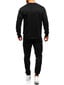 Sportinis kostiumas vyrams J.Style 68C10380, juodas kaina ir informacija | Sportinė apranga vyrams | pigu.lt