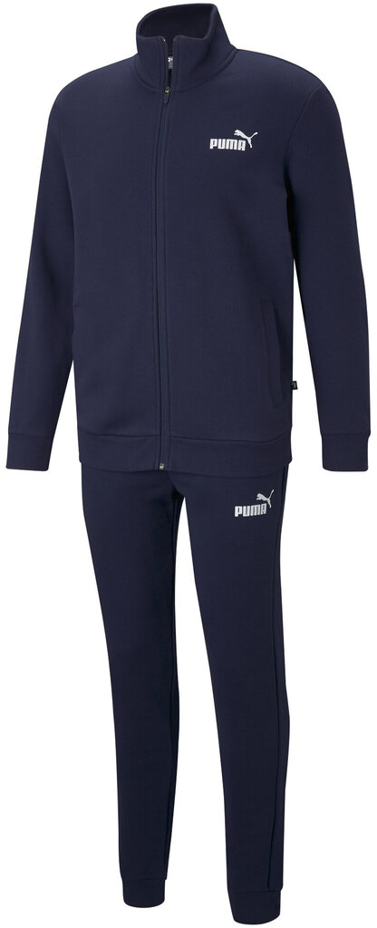 Sportinis kostiumas vyrams Puma Clean Sweat Suit Blue 585841 06, mėlynas kaina ir informacija | Sportinė apranga vyrams | pigu.lt