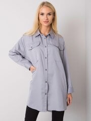 Marškiniai moterims Katy 292063171, pilki kaina ir informacija | Palaidinės, marškiniai moterims | pigu.lt