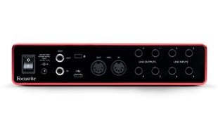 Звуковая карта Focusrite Scarlett 8i6 3rd Gen цена и информация | Звуковые карты | pigu.lt