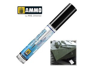 Сборная пластиковая модель AMMO MIG - EFFECTS BRUSHER - Wet Effects, 1802 цена и информация | Принадлежности для рисования, лепки | pigu.lt